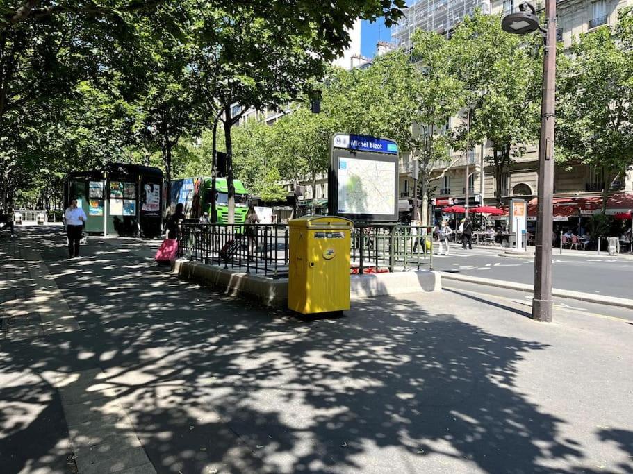 Superbe Appartement Avec Belle Vue Jardin Parigi Esterno foto