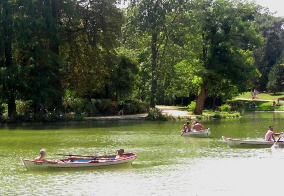 Superbe Appartement Avec Belle Vue Jardin Parigi Esterno foto